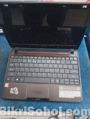 Laptop model : Acer Aspire one 722